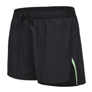 2025 nouveautés hommes coupe ample séchage rapide Shorts de sport Logo personnalisé écologique Anti-rides Muscle Fitness solide Shorts - Product Image 3