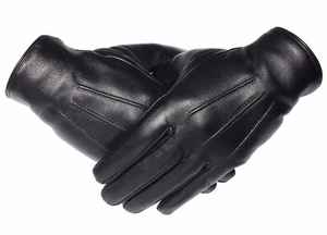 Nouvel arrivage de gants de moto en cuir de vachette véritable Gants de vachette d'hiver respirants avec un design unique - Product Image 2