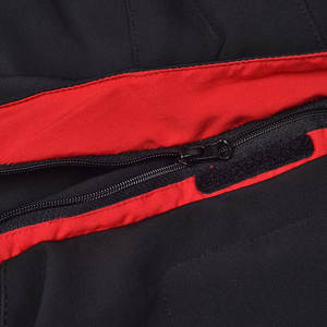 Coupe-vent d'été personnalisé pour hommes Veste décontractée à manches courtes zippée en polyester et nylon patchwork avec fermeture à glissière tissée - Product Image 5