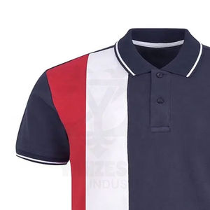 Polo en coton pour hommes, tenue décontractée, impression personnalisée, logo brodé, manches courtes, polo Pima de luxe à coupe ajustée - Product Image 6