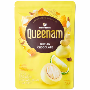 Premium Quality Ready Shipping Pure Dragee Solid <b>Chocolate</b> OEM/ODM HALAL 75G Durian Coated Almond Cashew Nuts Snacks Customized - Product Image 1