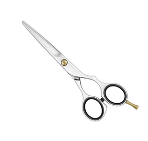 Fancy Scissor Hair Shears 5.5" Razor <b>Edged</b> Durable Hair Cutting <b>Tools</b> Stainless Steel Barber Hair Scissors - Product Image 1