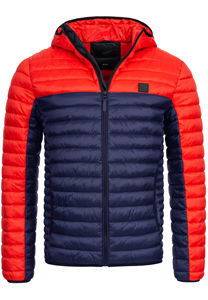 Veste d'hiver pour homme rembourrée à bulles coupe-vent de haute qualité avec capuche amovible personnalisée imprimée OEM - Product Image 6