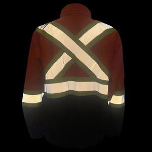 Veste de travail hiver sécurité étanche travail trafic routier haute visibilité bas haute visibilité vestes de sécurité réfléchissantes pour hommes - Product Image 4