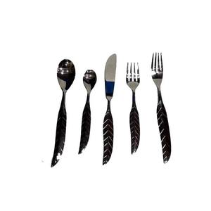 ชุดเครื่องเงินสแตนเลสสไตล์โมเดิร์นดีไซน์ใหม่ทำในอินเดียชุดเครื่องใช้บนโต๊ะอาหารโลหะสุดหรู - Product Image 5