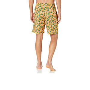 <b>Men's</b> Casual Summer Quick Dry Surf Beach <b>Shorts</b> Custom <b>Patterns</b> Anti-Wrinkle Canvas <b>Swim</b> Trunk Washed Decoration Wholesale - Product Image 3
