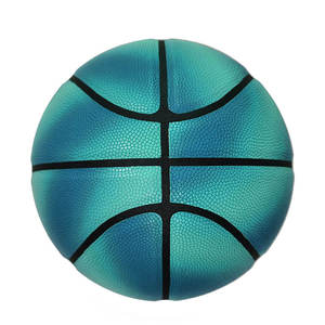 Ballon de basket-ball en cuir PU imprimé de fabrication personnalisée à la mode avec son propre ballon de basket-ball - Product Image 5