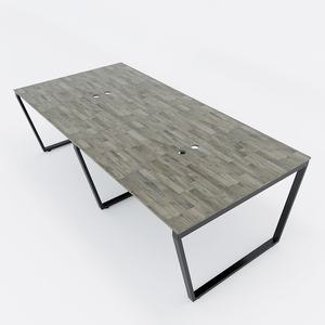 Industrial Design Style 240x120 Trapez Concept Assembly Conference Table Legs-HCTC019 - Product Image 5