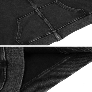 High Quality Heavyweight Pullover Hoodie for Men 500gsm French Terry Drop Shoulder Oversized and No <b>Strings</b>-for Winter - Product Image 6
