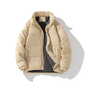 Chaquetas Bomber de Plumón para Hombre, Estilo Nuevo, con Logotipo Bordado Personalizado, de Color Sólido, Calidad Premium, Fabricante de Ropa de Pakistán - Product Image 1