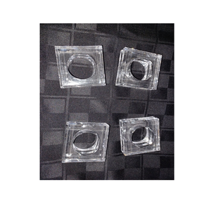 ล่าสุดแหวนผ้าเช็ดปากอะคริลิคคุณภาพสูงอะคริลิคใสพร้อมลูกปัดดอกไม้สําหรับงานแต่งงานในราคาต่ํามาก - Product Image 3