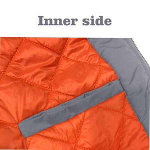 Blouson aviateur réversible en toile bleu ciel pour homme, fermeture éclair, automne-hiver, décontracté, personnalisable avec logo frontal, teinture unie - Product Image 4