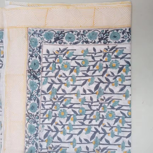 โสร่งผ้าฝ้ายเนื้อผ้าคอตตอนแขนกุดพิมพ์ลายด้วยมือสวยงาม - Product Image 6