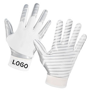 Guantes de Fútbol Americano Hechos a Medida, Última Llegada, Transpirables, Sin Silicona, de Poliéster, Mejor Precio de Venta, Elegantes y Sostenibles - Product Image 3