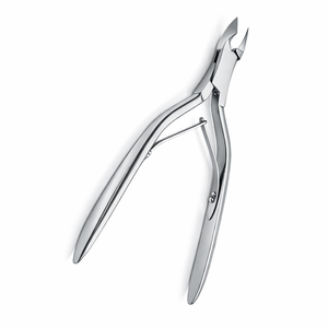 Professional Stainless Steel <b>Cuticle</b> Nipper 4mm Precision Jaw Nail <b>Trimmer</b> Finger Durable Manicure Pedicure Tool OEM Custom Logo - Product Image 1