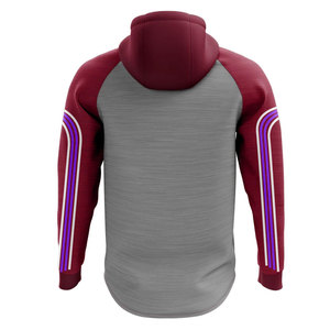 เสื้อฮู้ด GAA สำหรับผู้ชายแบบกำหนดเองขนแกะเฮฟวี่เวทเต็มซิปอัพปักโลโก้พื้นฐานไอร์แลนด์สำหรับกีฬาฤดูใบไม้ผลิ - Product Image 5