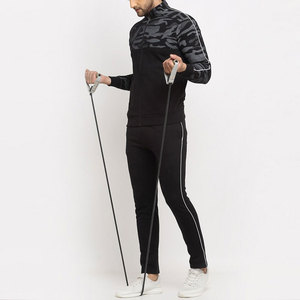 Couleur unie Look élégant hommes Camouflage survêtement gamme abordable hommes coton tenue Camouflage survêtement - Product Image 3
