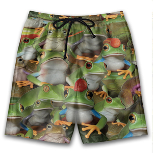 <strong>Funny</strong> 3d Print Frog Beach Shorts Men Swim Trunks Summer Animal Sports Surfing Board Shorts Child Holiday Party <strong>Bathing</strong> <strong>Suits</strong>