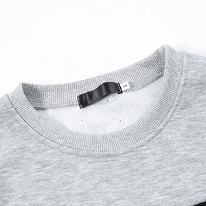 Coton Polyester Blank Plain Sweatshirts Matériaux originaux Pull Hommes Sweat Wear Broderie O Neck Shirt - Product Image 2