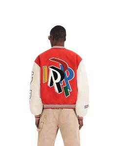 Vestes d'hiver vintage unisexes pour universitaires et lettristes, patchs en chenille de laine universitaires personnalisés avec broderie de logo, vestes pour hommes - Product Image 4