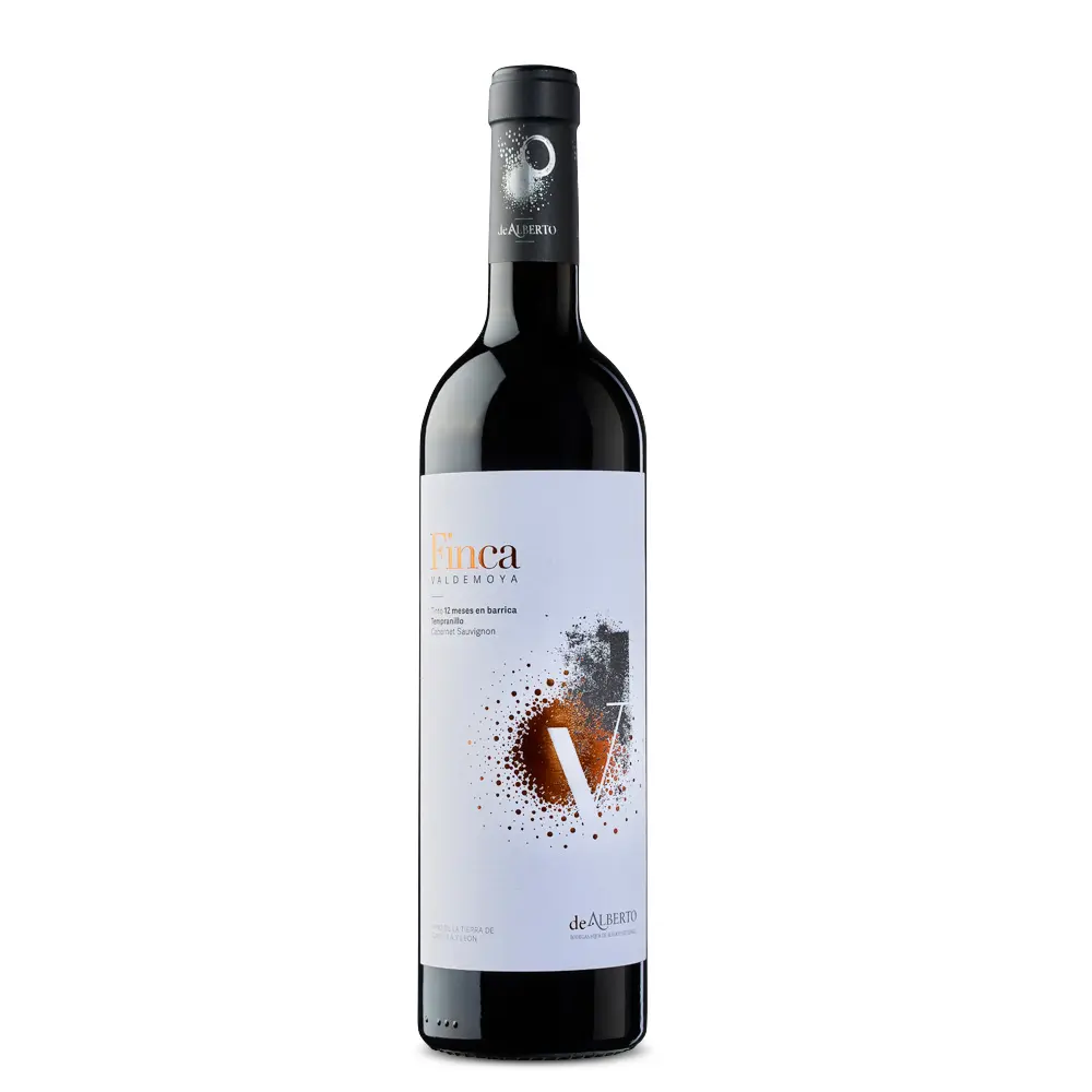 Tempranillo And Cabernet Sauvignon องุ่นสเปน,ขวดแก้วขนาด100% มล. ไวน์แดงสำหรับซูเปอร์มาร์เก็ตปี750