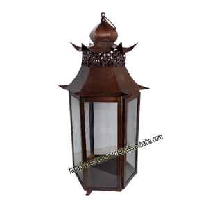 Best Quality Wholesale Iron and Glaas Candle Lanterns for Christmas Events Party Diwali Decoration - Product Image 1