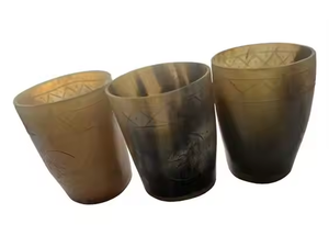 Traditional Horn <b>Cup</b> EcoFriendly and Sustainable Choice by crescent crafts - Product Image 2