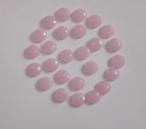 Cabochon en Quartz Rose Super 20mm fait à la main sculpture de fleurs pierres précieuses bijoux pour enfants à la mode pour la fête de la République porter de la pierre naturelle - Product Image 2