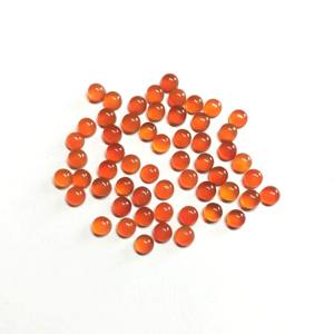 Precio al por mayor, grado AAA, naranja Natural, cornalina, cabujón, piedra preciosa, cristal, certificado IGI, 5mm, 6mm, piedras preciosas sueltas calibradas - Product Image 6