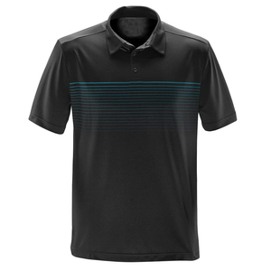 Hombres personalizados de alta calidad para camisas Patrón sólido Sublimación Forrado Tejido de poliéster de punto Manga corta anticontracción - Product Image 3