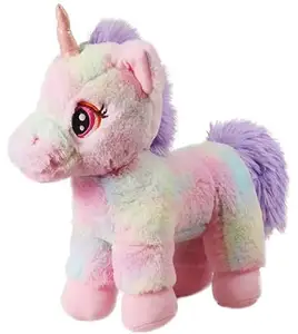 Enchanting Multicolor Unicorn Soft Toy Awesome Gift for Girls/Kids 2022 Hot Stuffed Animal Weighted Plush Toy