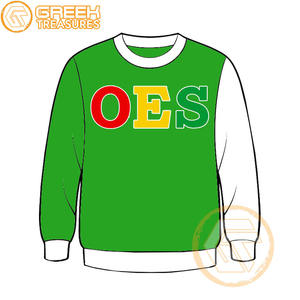 Commande personnalisée de l'étoile de l'Est sweat-shirt brodé en molleton de coton pull de haute qualité vêtements grecs OES sweat-shirts - Product Image 4