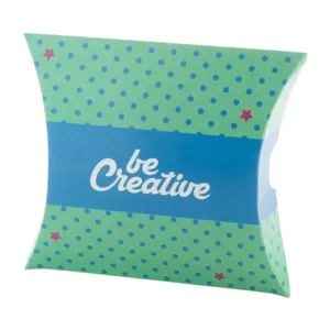 CreaBox Pillow S Boîte de merchandising personnalisée pour les fournitures de fête promotionnelles - Product Image 1