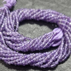 2025 cuentas sueltas de amatista natural cuentas de piedra de 3mm para la fabricación de joyas-Fabricante Mayorista - Product Image 1