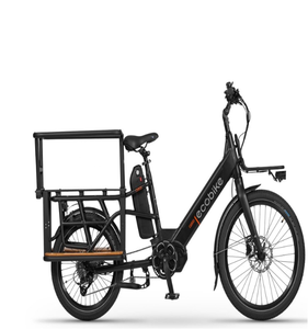Bicicleta eléctrica Ecobikes Cargo con asiento adicional para envío directo - Product Image 1