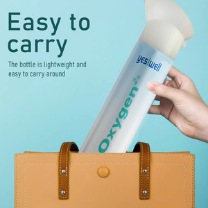 Bouteille d'oxygène portable, réservoir de 10 L, capacité de la bouteille d'oxygène portable, trousse de voyage d'urgence en plein air, bouteille d'oxygène respiratoire - Product Image 2