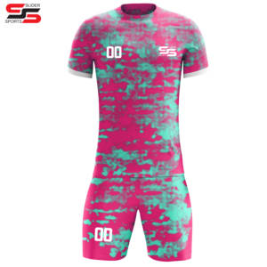 Ropa deportiva de fábrica, sublimación hecha a medida, camiseta de fútbol de calidad Premium, ropa de equipo, nuevo diseño, conjunto de uniformes de fútbol para hombres - Product Image 5