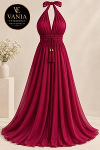 Robe longue d'été élégante pour femme 2026 en lin et laine 100% à imprimé léopard, col montant, boutonnée sur le devant, sans manches, pour les vacances et la plage - Product Image 6