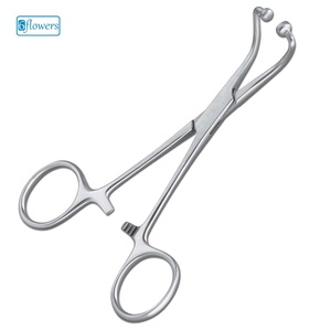 Pinzas de Toallero de Acero Inoxidable de Alta Calidad con Conexión de Bola y Encaje, Instrumento Quirúrgico Manual, Certificado CE Clase I para Uso en Quirófano - Product Image 4