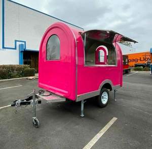 Nouvelle remorque alimentaire mobile électrique avec conception de support de concession fermé 4 \ "attelage pour restaurants et magasins d'alimentation - Product Image 6