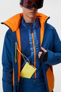 Chaqueta de Esquí Aislante para Hombre y Mujer 2026, Impermeable, Transpirable, Azul y Naranja, Traje de Snowboard, Ropa de Invierno a Prueba de Viento - Product Image 3