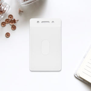 ซองใส่บัตรพีวีซีใสแบบนิ่มสำหรับใส่บัตรประจำตัว - Product Image 5