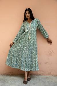 Vestidos de Fiesta Tradicionales de Alta Calidad 2026, Vestidos de Lujo Bordados para Mujer, Vestido Mexicano Informal con Borlas, Vestidos Largos - Product Image 5
