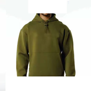 Novedades Conjunto de dos piezas de alta calidad para hombre Impreso Otoño Invierno Térmico Slim Fit Drop Shoulder Hoodie Basics Blended - Product Image 5