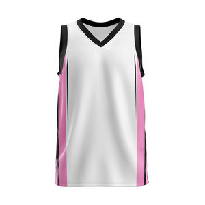 Maillot de basket-ball personnalisable séchage rapide nouveau design chemise en maille avec short ensemble vêtements de basket-ball en gros - Product Image 3