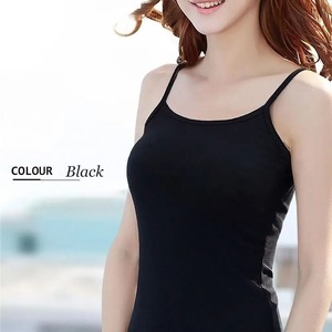 Camiseta sin mangas de verano informal de talla grande para mujer, chaleco Sexy transpirable de algodón/fibra de bambú, diseño superior - Product Image 4