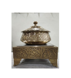 Traditional Chafing Dish Luxurious Stainless Steel Tableware Food Serving Warmer Handmade Classic Stylish Utensils Kit Table Top - Product Image 5