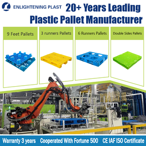 <span class=keywords><strong>Pallet</strong></span> in HDPE su Misura 1300x1300 con Tubi in Acciaio Rinforzati per Produzione Industriale - Product Image 3