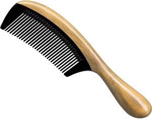 หวีเขาควายสำหรับผมฮอร์นหวีสำหรับต่อผมฮอร์นผมแบบเต็มรูปแบบ - Product Image 1