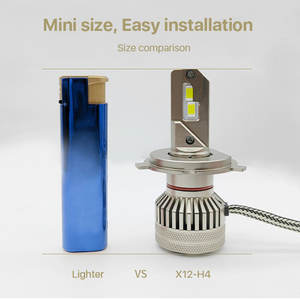 Bombilla LED para Faros Delanteros H4 H7 H11 de 100W Canbus 20000LM, Tamaño <span class=keywords><strong>Mini</strong></span>, H1 H3 H8 9005 9006 PSX26W 12V, Lámpara LED para Auto, Proveedor de Fábrica - Product Image 5